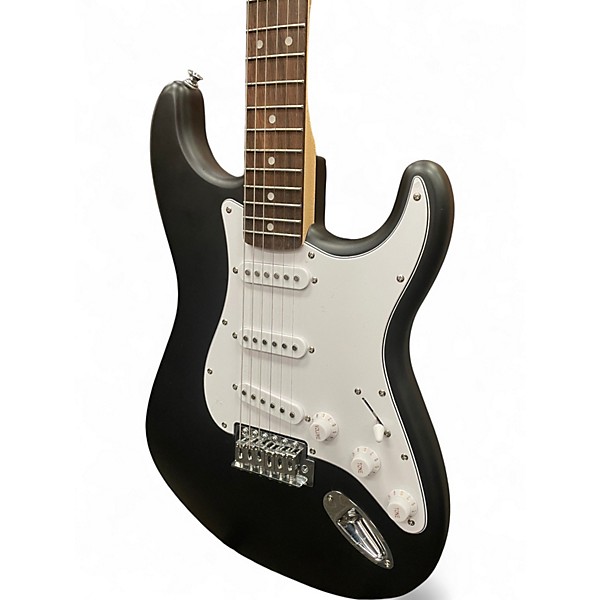 Used Squier Affinity Stratocaster Black Solid Body Electric Guitar