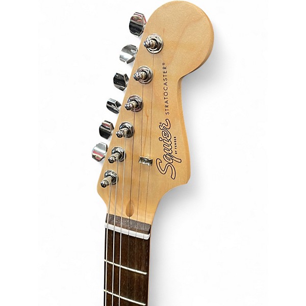 Used Squier Affinity Stratocaster Black Solid Body Electric Guitar