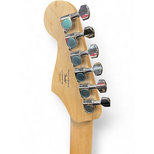 Used Squier Affinity Stratocaster Black Solid Body Electric Guitar