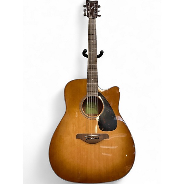 Used Yamaha FGX800C Natural Acoustic Electric Guitar