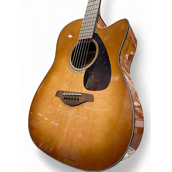 Used Yamaha FGX800C Natural Acoustic Electric Guitar