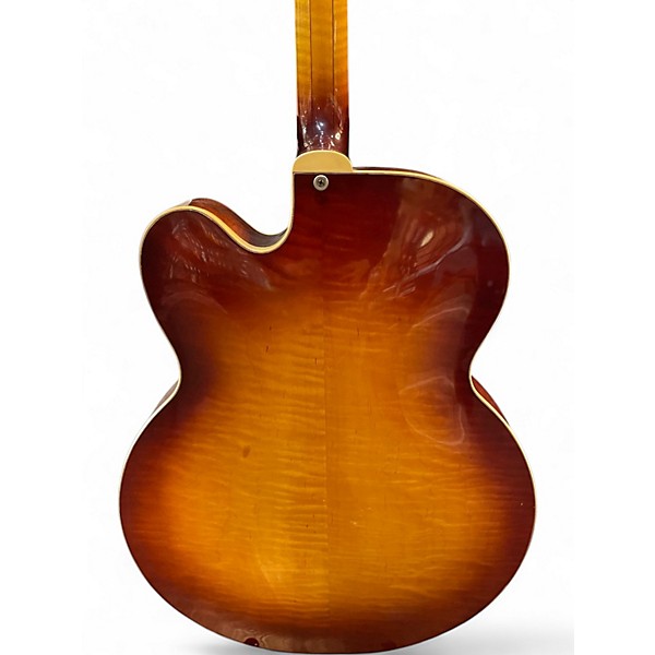 Vintage 1963 Gibson Super 400 Sunburst Hollow Body Electric Guitar