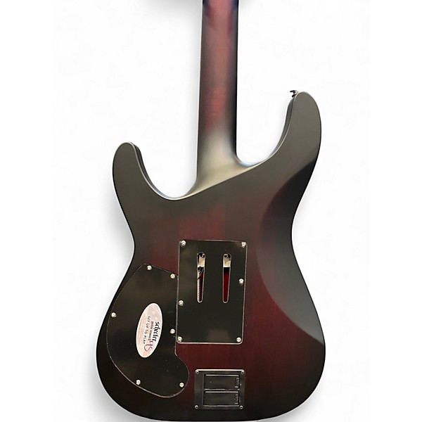 Used 2019 Schecter Guitar Research C-1 FRS PLATINUM RED Solid Body Electric Guitar