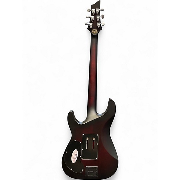 Used 2019 Schecter Guitar Research C-1 FRS PLATINUM RED Solid Body Electric Guitar