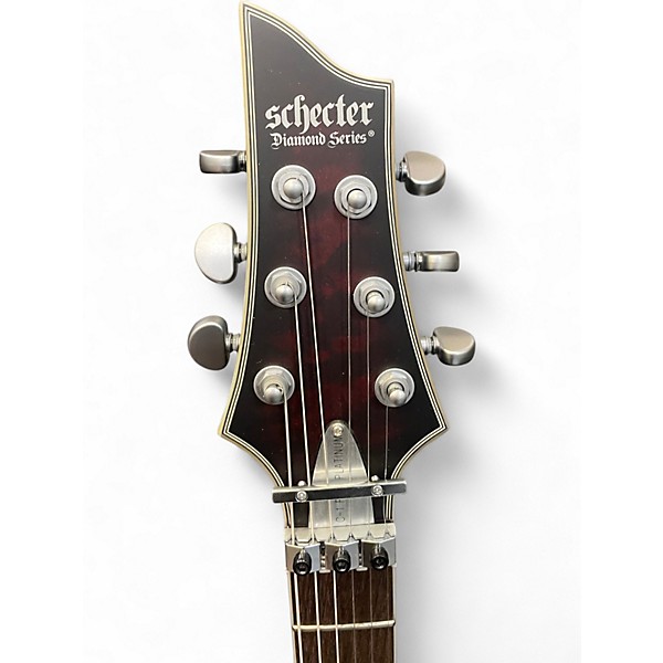 Used 2019 Schecter Guitar Research C-1 FRS PLATINUM RED Solid Body Electric Guitar