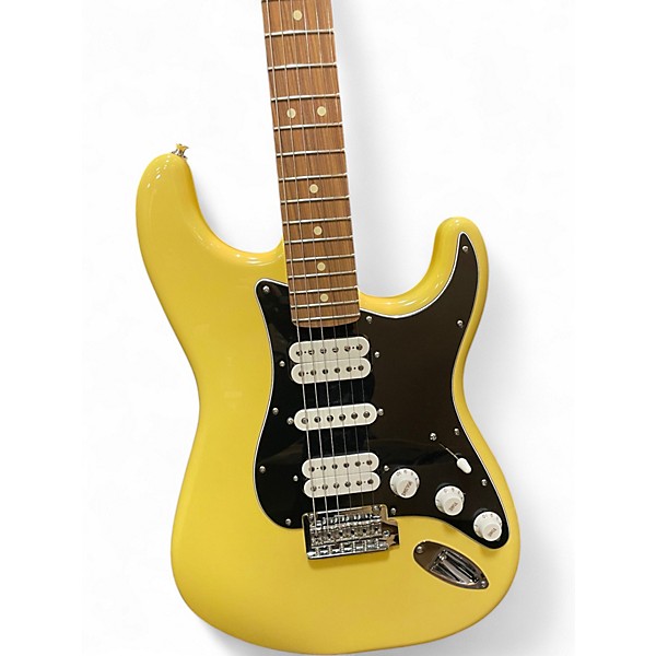 Used 2021 Fender Player Stratocaster Buttercream Solid Body Electric Guitar
