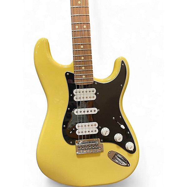 Used 2021 Fender Player Stratocaster Buttercream Solid Body Electric Guitar