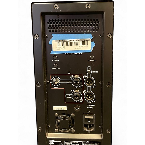 Used JBL JBL PRX818XLF Powered Subwoofer