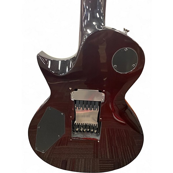 Used ESP LTD EC1000 deluxe  Evertune Brown Sunburst Solid Body Electric Guitar