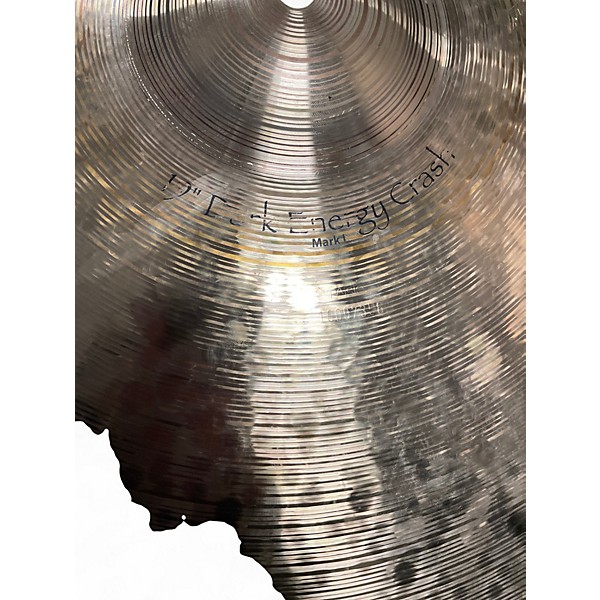 Used Paiste 19in Dark Energy Crash Mark I Cymbal