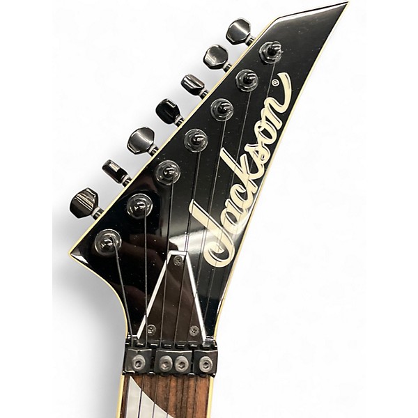 Used 2011 Jackson PRO SERIES SLAT3-7 Trans Black Solid Body Electric Guitar