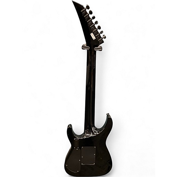 Used 2011 Jackson PRO SERIES SLAT3-7 Trans Black Solid Body Electric Guitar