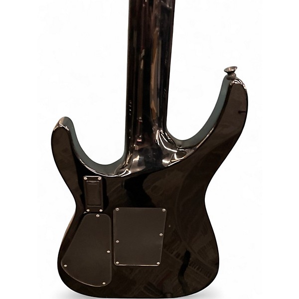 Used 2011 Jackson PRO SERIES SLAT3-7 Trans Black Solid Body Electric Guitar