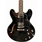 Used Gibson ES 335 Black Hollow Body Electric Guitar