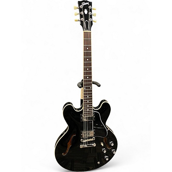 Used Gibson ES 335 Black Hollow Body Electric Guitar