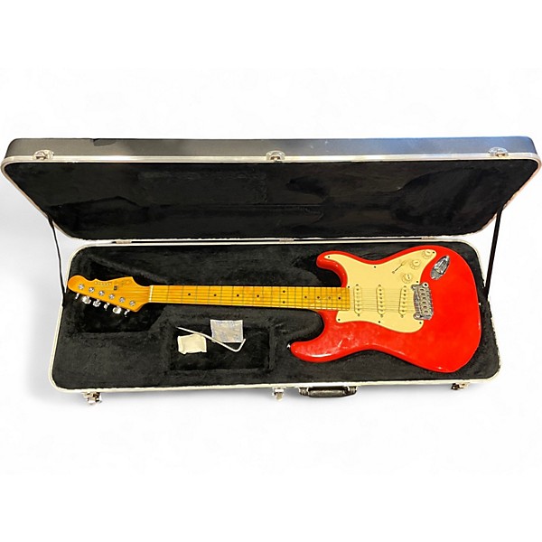 Used G&L USA Legacy FIESTA RED Solid Body Electric Guitar