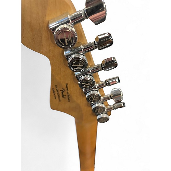 Used Squier Standard Stratocaster Black Solid Body Electric Guitar