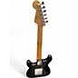 Used Squier Standard Stratocaster Black Solid Body Electric Guitar