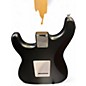 Used Squier Standard Stratocaster Black Solid Body Electric Guitar