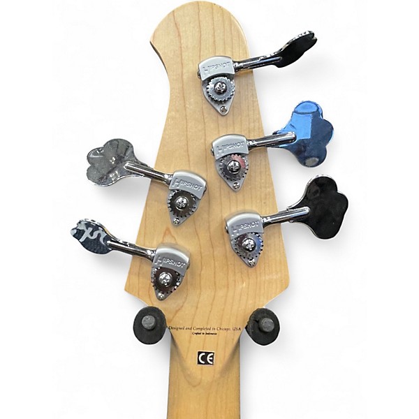 Used Lakland DJ5 Skyline Darryl Jones Signature 5 String Alpine White Electric Bass Guitar