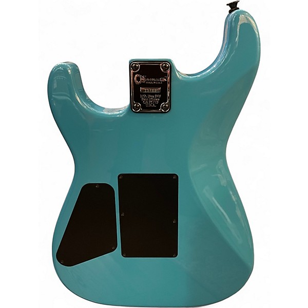 Used 2020s Charvel USA Custom Shop San Dimas HH FR Daphne Blue Solid Body Electric Guitar