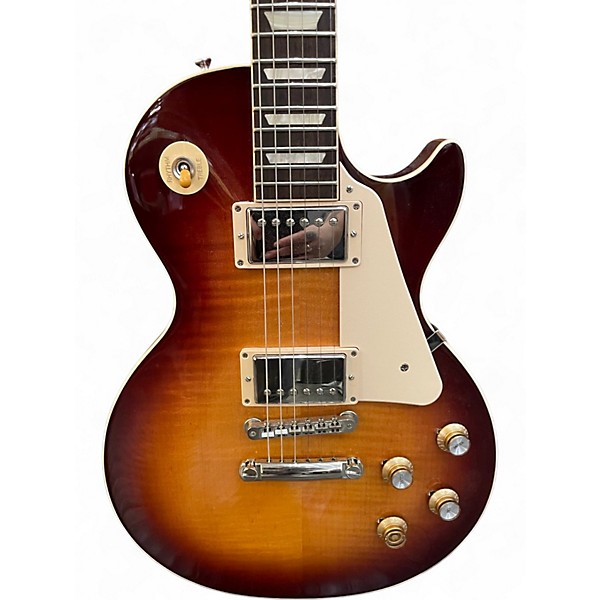 Used 2019 Gibson Les Paul Standard 60's Bourbon Burst Solid Body Electric Guitar