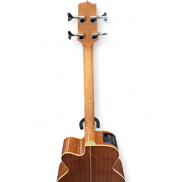 Used Takamine EGB2S Natural Acoustic Bass Guitar
