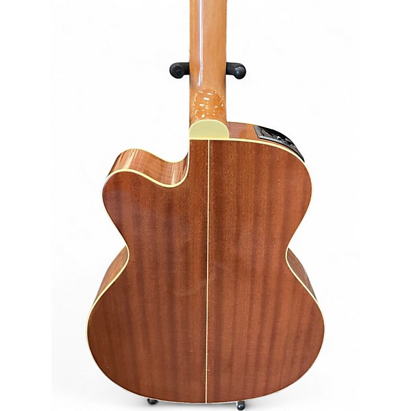 Used Takamine EGB2S Natural Acoustic Bass Guitar