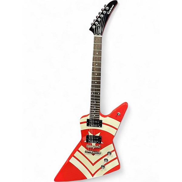 Used Epiphone Jason Hook M4 Red Solid Body Electric Guitar