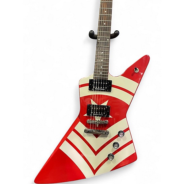 Used Epiphone Jason Hook M4 Red Solid Body Electric Guitar