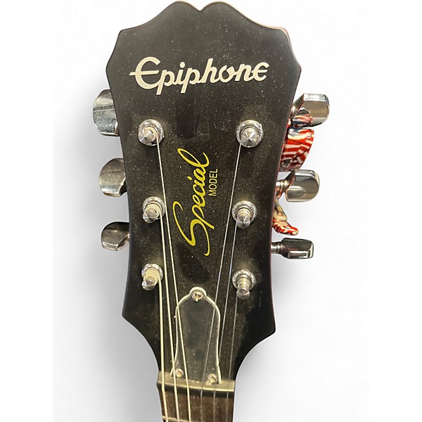 Used Epiphone Les Paul Special I Cherry Solid Body Electric Guitar