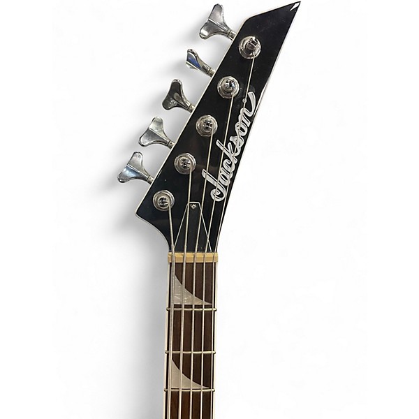 Used Jackson X series Concert Bass CBXNT White Electric Bass Guitar