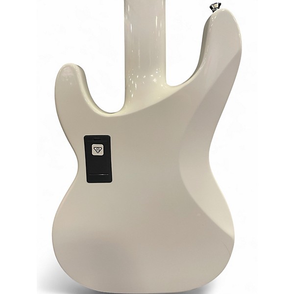 Used Jackson X series Concert Bass CBXNT White Electric Bass Guitar