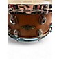 Used TAMA 14X6.5 Starclassic Snare CEDAR OUTER Drum thumbnail