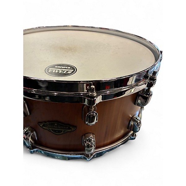 Used TAMA 14X6.5 Starclassic Snare CEDAR OUTER Drum