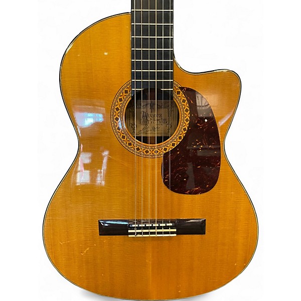 Used Alvarez YAIRI CY127CE NATURAL Classical Acoustic Electric Guitar