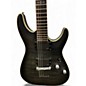 Used Schecter Guitar Research C1 Platinum TRANSLUCENT BLACK Solid Body Electric Guitar