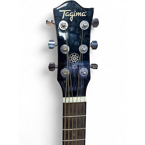 Used Tagima TW15 3 Tone Sunburst Acoustic Electric Guitar