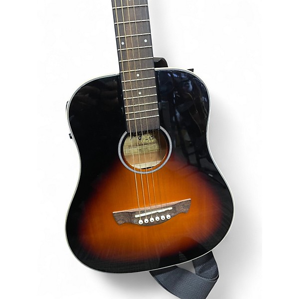 Used Tagima TW15 3 Tone Sunburst Acoustic Electric Guitar