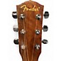 Used Fender DG 8S Nat Natural Acoustic Guitar