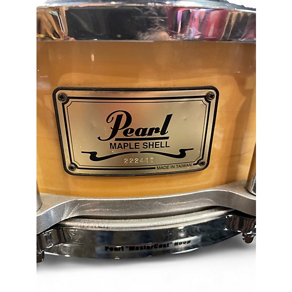 Used Pearl 14X5 Free Floating Snare Natural Drum