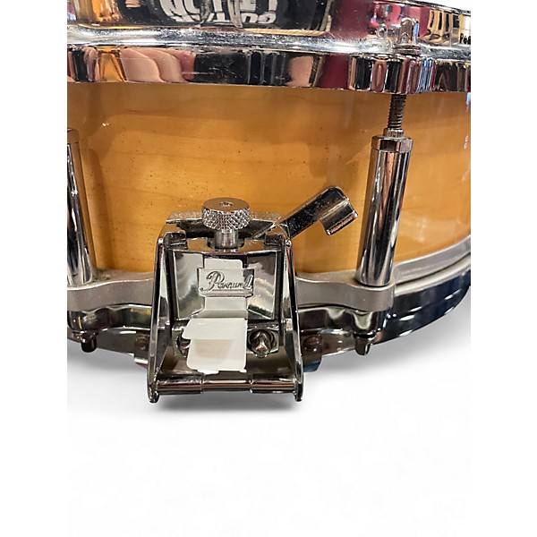 Used Pearl 14X5 Free Floating Snare Natural Drum