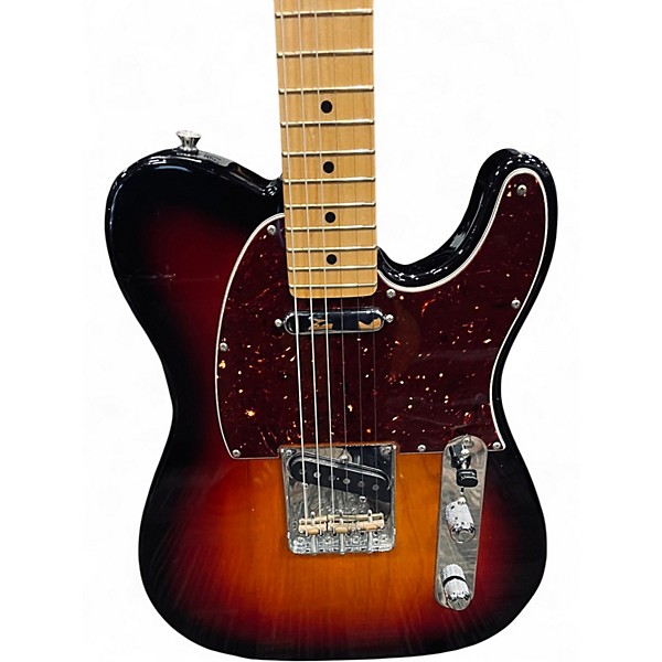 Used Fender American Professional II Telecaster 3 Color Sunburst Solid Body Electric Guitar