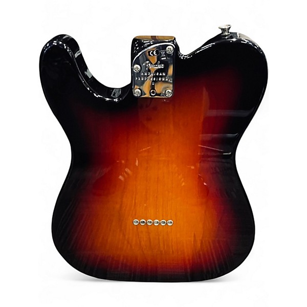 Used Fender American Professional II Telecaster 3 Color Sunburst Solid Body Electric Guitar