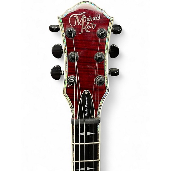 Used Michael Kelly PATRIOT PREMIUM RED Solid Body Electric Guitar