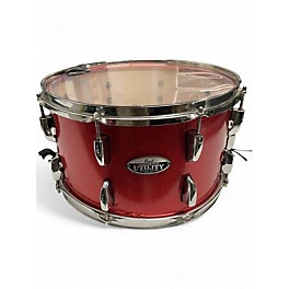 Used Pearl 14X8 Modern Utility Maple Snare RED SPARKLE Drum