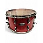 Used Pearl 14X8 Modern Utility Maple Snare RED SPARKLE Drum thumbnail