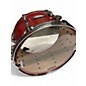 Used Pearl 14X8 Modern Utility Maple Snare RED SPARKLE Drum