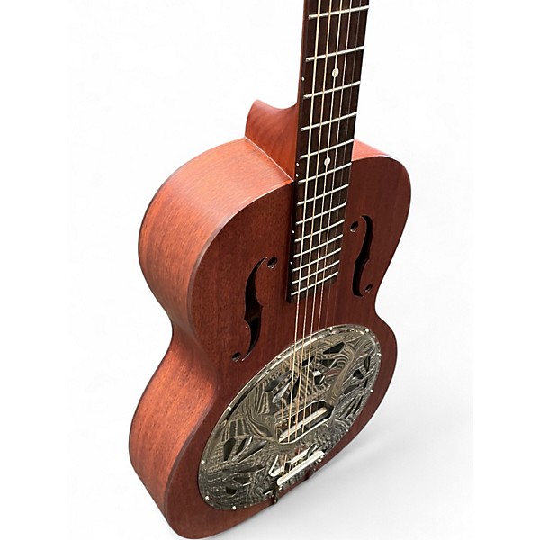 Used Gretsch Guitars G9200 Boxcar Round Neck Natural Resonator Guitar