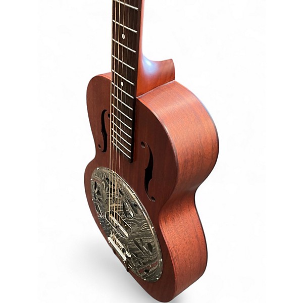 Used Gretsch Guitars G9200 Boxcar Round Neck Natural Resonator Guitar